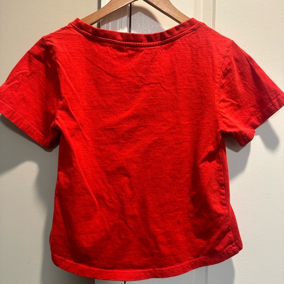 Coca-Cola Red Cropped Tee XS - Picture 2 of 4